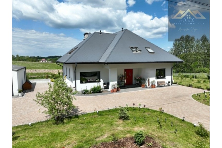 tarnowski, Ryglice, komfortowy dom malowniczo położony
