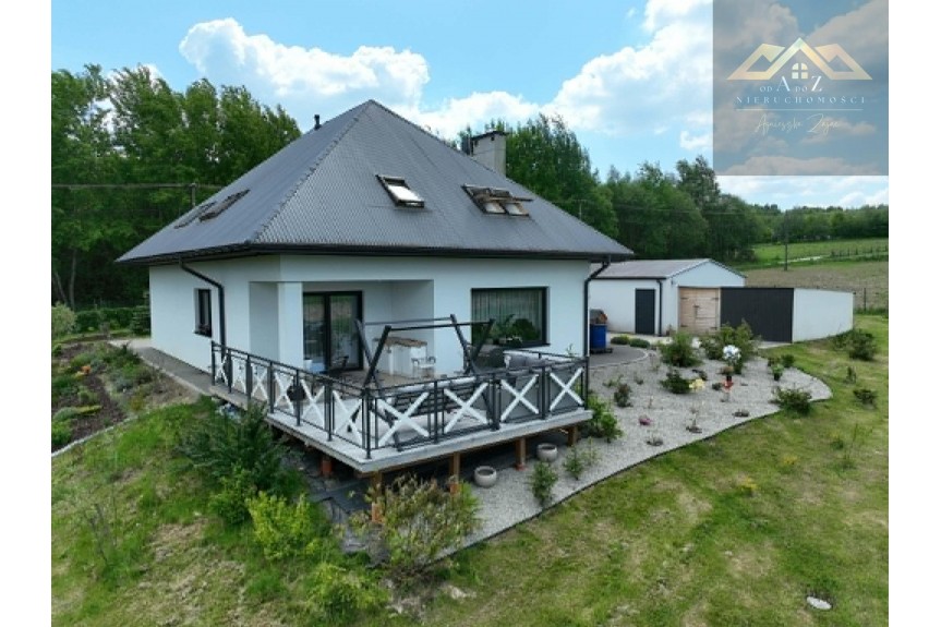 tarnowski, Ryglice, komfortowy dom malowniczo położony