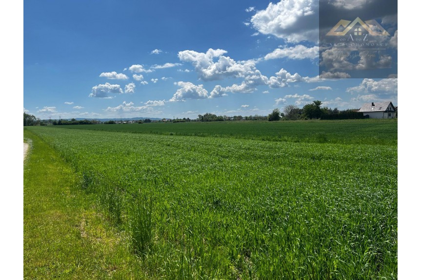 małopolskie, tarnowski, Wierzchosławice, Duża działka blisko Tarnowa, gm. Wierzchosławice