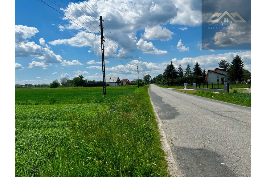 tarnowski, Wierzchosławice, Duża działka blisko Tarnowa, gm. Wierzchosławice