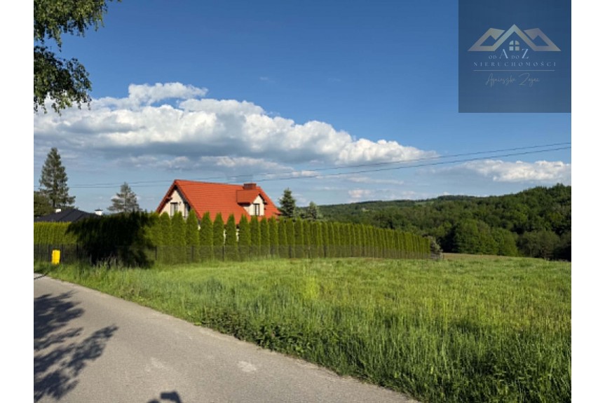 Łękawica, Skrzysz&oacute;w, Działka na sprzedaż