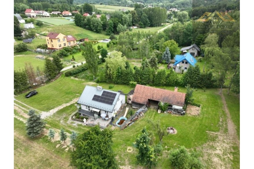 tarnowski, Tuch&oacute;w, Karwodrza, Dom w spokojnej zielonej lokalizacji