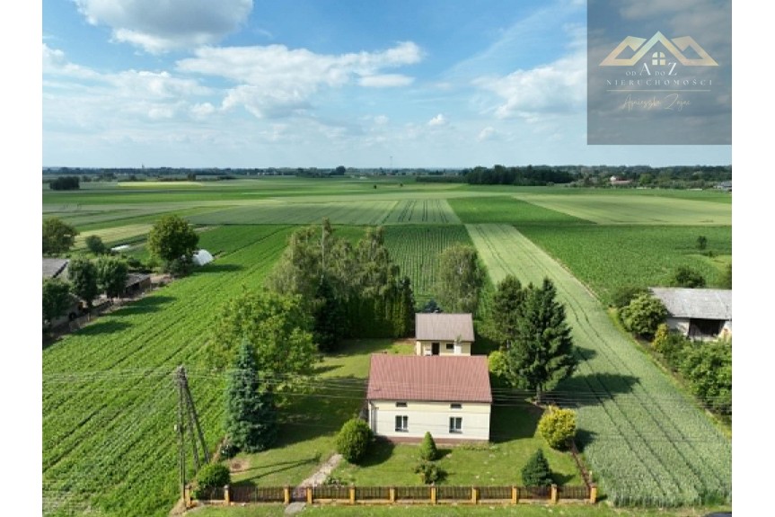 tarnowski, Wietrzychowice, Miechowice Małe, Dom murowany w spokojnym otoczeniu