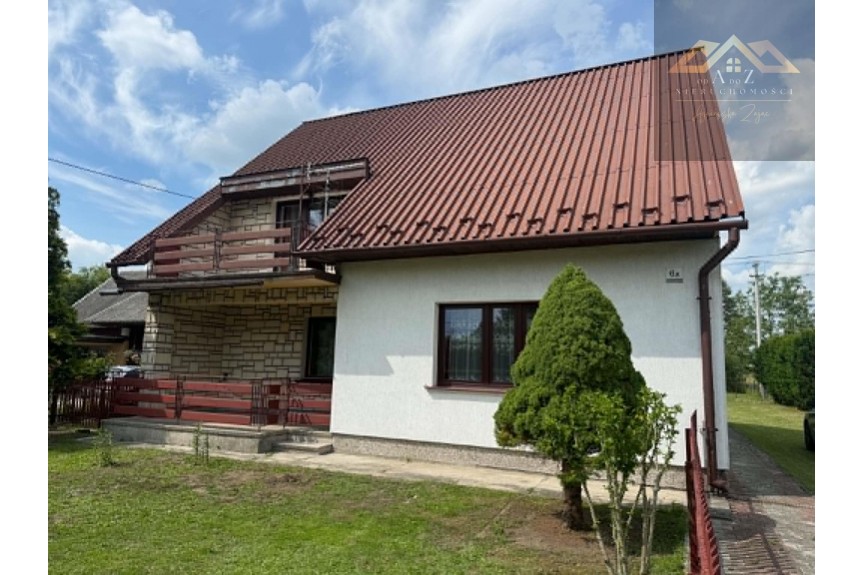 brzeski, Szczurowa, Duży dom z budynkiem gospodarczym i prawie 05ha działki budowlanej