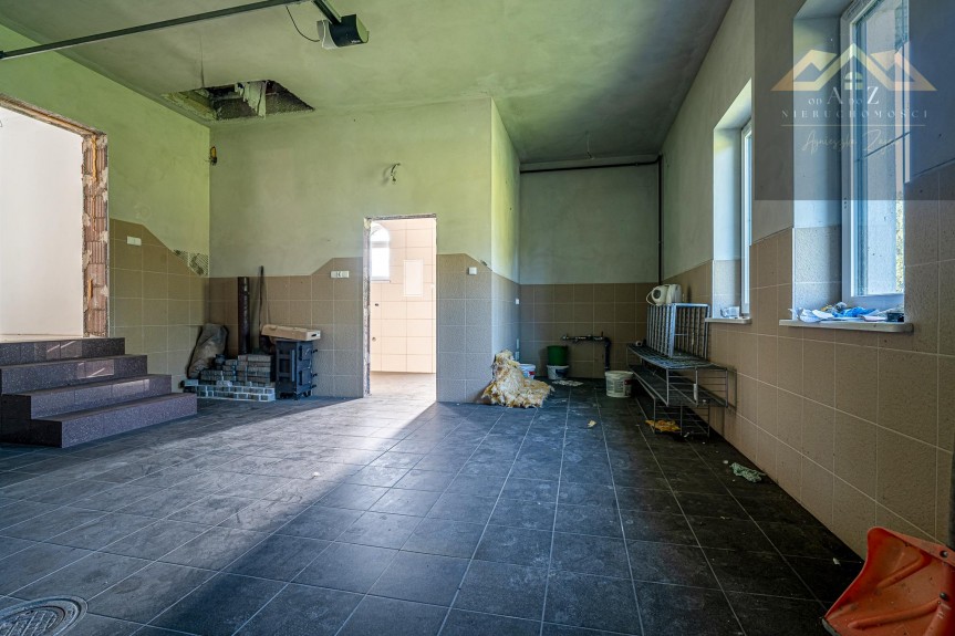 dębicki, Pilzno, Łęki Dolne, Wyjątkowy dom W Łękach Dolnych