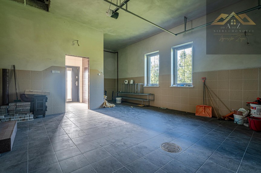 dębicki, Pilzno, Łęki Dolne, Wyjątkowy dom W Łękach Dolnych