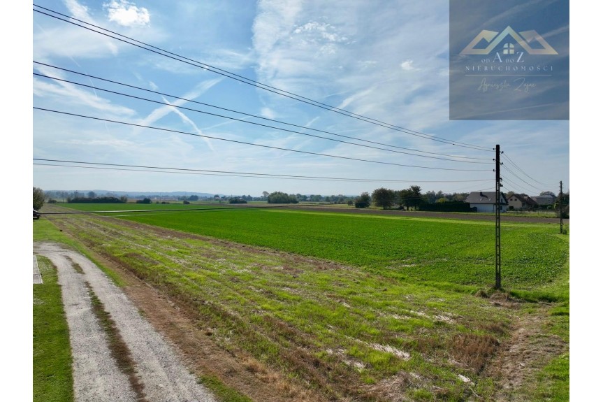 tarnowski, Wierzchosławice, Gosławice, Duża działka 54 ar z WZ na dom, Wierzchosławice gm.